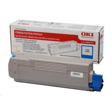 Oki Toner Cyan pre C5850/C5950/MC560 (6 000 strán)