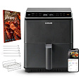 Cosori Dual Blaze 6.4L SMART horkovzdušná  fritéza + 5x špíz a gril. rošt, černá
