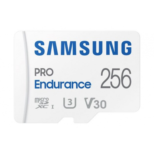 Karta Samsung micro SDXC 256GB PRO Endurance + SD adaptér