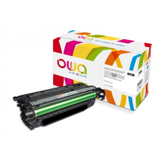 OWA Armor toner pre HP Color Laserjet Ese M651, 20500 strán, CF330X, čierna/čierna