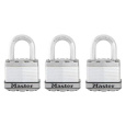 Master Lock Titanový visací zámek - Excell - 45mm (3 ks / blistr)