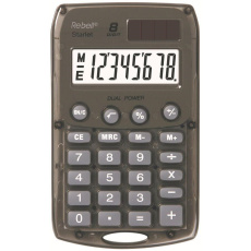 REBELL kalkulačka - StarletS BX - šedá