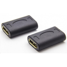 PREMIUMCORD DisplayPort 1.2 konektory samica/samica, pozlátené konektory PREMIUMCORD DisplayPort 1.2 konektory samica/samica, pozlátené konektory