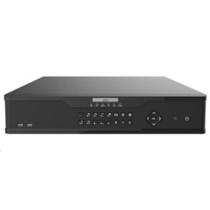 Uniview NVR, 16 kanálov, H.265, 4x HDD, 12Mpix (384Mbps/384Mbps), HDMI+VGA Full HD, ONVIF, 3x USB, audio
