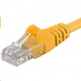 PREMIUMCORD Patch kábel UTP RJ45-RJ45 CAT5e 15m žltý