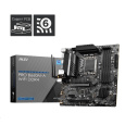 MSI MB Sc LGA1700 PRO B660M-A WIFI DDR4, Intel B660, 4xDDR4, 2xDP, 2xHDMI, WI-FI, mATX