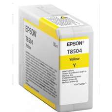 Atramentová tyčinka EPSON ULTRACHROME HD "Iris" - žltá - T850400 (80 ml)