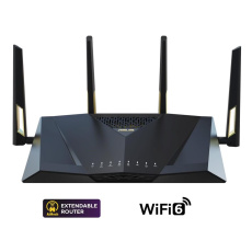 ASUS RT-AX88U Pro (AX6000) WiFi 6 Extendable Router, AiMesh, 4G/5G Mobile Tethering