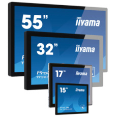 iiyama ProLite open-frame LCDs, 39.6 cm (15,6''), Projected Capacitive, 10 TP, Full HD, kit (USB), black