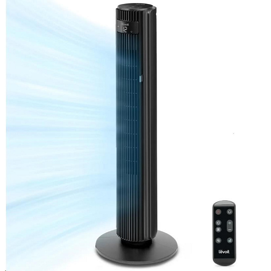 BAZAR - Levoit Classic Pro 42-Inch Tower Fan - černý - Poškozený BAZAR - Levoit Classic Pro 42-Inch Tower Fan - černý - Poškozený