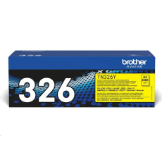 Toner BROTHER TN-326Y Laserový spotrebný materiál - 3500 strán za minútu - pre DCP-L8450CDW Toner BROTHER TN-326Y Laserový spotrebný materiál - 3500 strán za minútu - pre DCP-L8450CDW