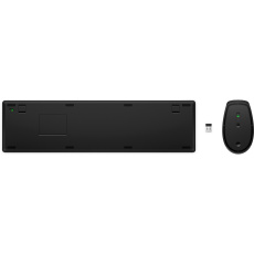 HP 650 Wireless Keyboard & Mouse Black- Anglická klávesnice a myš, černá
