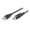 Kábel USB PREMIUMCORD 2.0 Prepojenie A-B 5m (M/M)