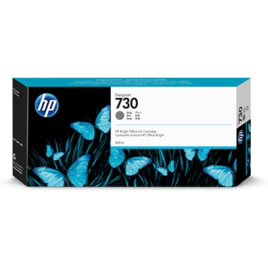 HP 730 300-ml Gray Ink Cartridge