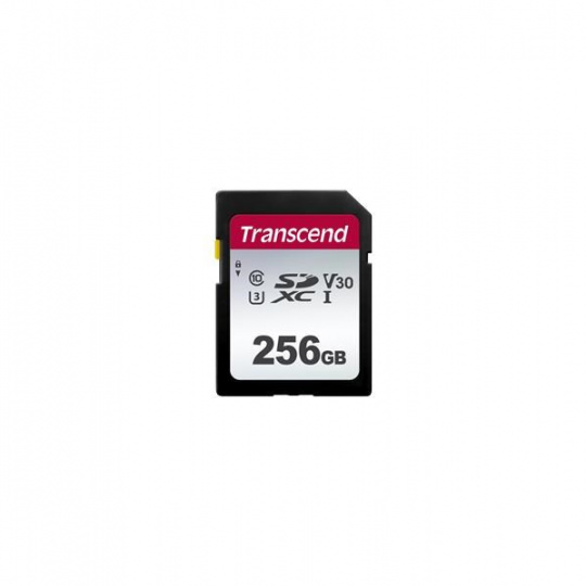 Karta TRANSCEND SDXC 256GB 300S, UHS-I U3 V30 (R:95/W:45 MB/s)