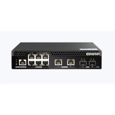 QNAP switch QSW-M2106PR-2S2T (2xSFP+,2x10GbE,6x2,5GbE,8xPoE++,310W)