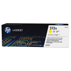 HP 312A Yellow LJ Toner Cart, CF382A (2,700 pages)