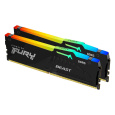 KINGSTON DIMM DDR5 64GB (Kit of 2) 5600MT/s CL40 FURY Beast RGB