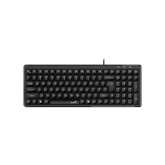 GENIUS LuxeMate 120/ Drátová/ USB/ Copilot/ černá/ CZ+SK layout
