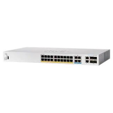 Cisco switch CBS350-24MGP-4X-EU, 20xGbE + 4x2.5GbE, 2x10GbE RJ45/SFP+, 375W, PoE - REFRESH