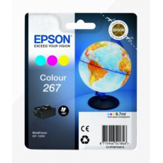 Atramentová tyčinka EPSON Singlepack "Globus" Colour 267 ink cartridge-pro WF-100 (6,7 ml)