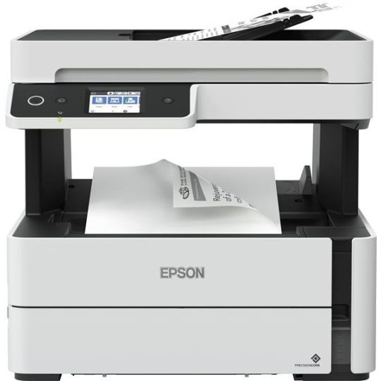 Atramentová tlačiareň EPSON EcoTank Mono M3170, 4v1, A4, 39 str./min, USB, Wi-Fi, duplex, ADF, 3 roky záruka po registrácii., Obchod v 1000 Kč