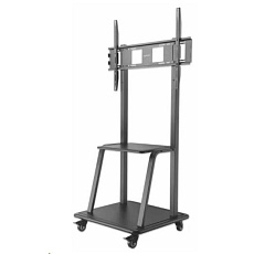 BAZAR - Manhattan univerzální TV vozík, Universal Heavy Duty TV Cart, 37" až 100" TV, černá - Poškozený obal (Komplet) BAZAR - Manhattan univerzální TV vozík, Universal Heavy Duty TV Cart, 37" až 100" TV, černá - Poškozený obal (Komplet)