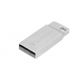 VERBATIM Flash Disk 64GB Metal Executive, USB 2.0, strieborná