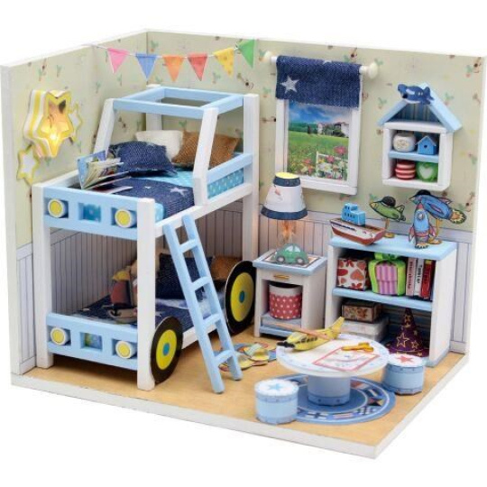 2Kids Toys miniatura domečku Charlesův pokoj 2Kids Toys miniatura domečku Charlesův pokoj