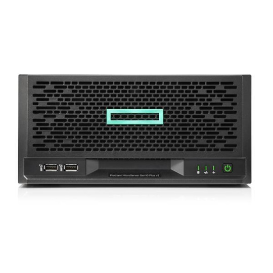 HPE PL MicroServer g10 Plus v2 E2314 (2.8/4C) 2x16G (P43019) 2x1TB (801882) SATA 4LFF NHP VROC 4p1G Smart Choice