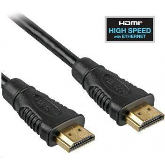 PREMIUMCORD HDMI kábel 25 m High Speed + Ethernet (v1.4), pozlátené konektory