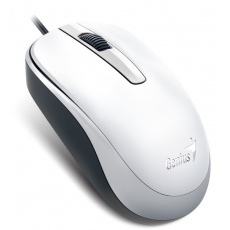Myš GENIUS DX-120, drôtová, 1200 dpi, USB, biela