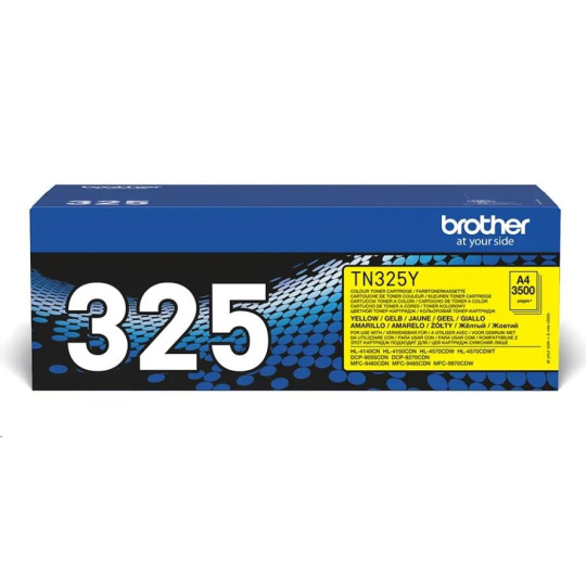 Toner BROTHER TN-325Y žltý pre HL-4150CDN/HL4570CDW - cca