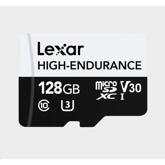 Lexar microSDXC High-Endurance UHS-I/U3/10 R100/W45 (V30) 128GB