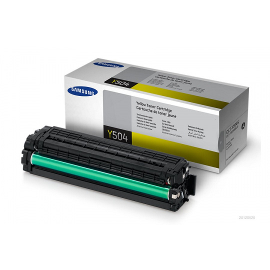 HP - Samsung CLT-Y504S Yellow Toner Cartri (1,800 pages)