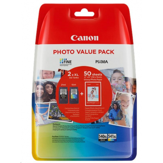 Canon BJ CARTRIDGE PG-540XL/CL-541XL PHOTO VALUE BL