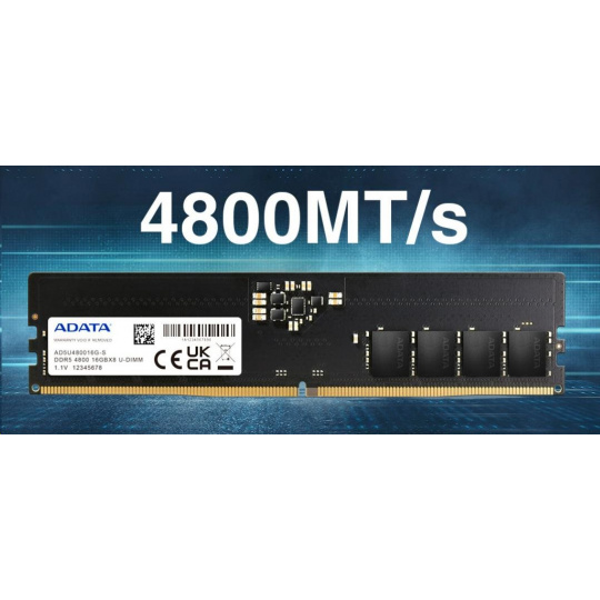 DIMM DDR5 16GB 4800MHz CL40 ADATA , hromadne