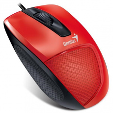 Myš GENIUS DX-150X, drôtová, 1000 dpi, USB, červená