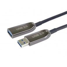 PremiumCord Optický predlžovací kábel AOC USB 3.0 A/muži - A/ženy, 15m PremiumCord Optický predlžovací kábel AOC USB 3.0 A/muži - A/ženy, 15m