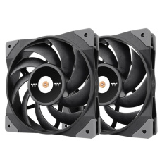 THERMAL TAKE Ventilátor Toughfan 12 2-Pack, 2x120mm, černá THERMAL TAKE Ventilátor Toughfan 12 2-Pack, 2x120mm, černá