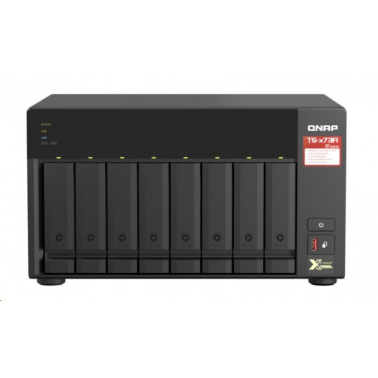 QNAP TS-873A-8G (4C/Ryzen V1500B/2,2GHz/8GBRAM/8xSATA/2xM.2/2x2,5GbE/4xUSB3.2/2xPCIe)