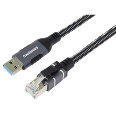 PremiumCord Ethernetový kabel USB3.2 na LAN RJ45 10/100/1000, 1m