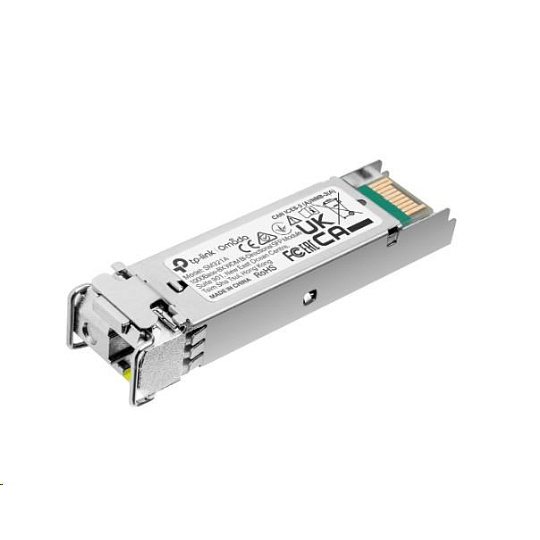 TP-Link OMADA SM321A SFP WDM optický modul SM (1550/1310nm), 1,25Gb/s, LC, 20km TP-Link OMADA SM321A SFP WDM optický modul SM (1550/1310nm), 1,25Gb/s, LC, 20km