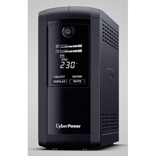 CyberPower Value PRO SERIE GreenPower UPS 700VA/390W, zásuvky IEC