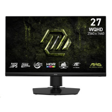 MSI LCD MAG 272QPF E20, 27", 2560x1440, Rapid IPS, 0,5 ms, VESA 100x100, Black