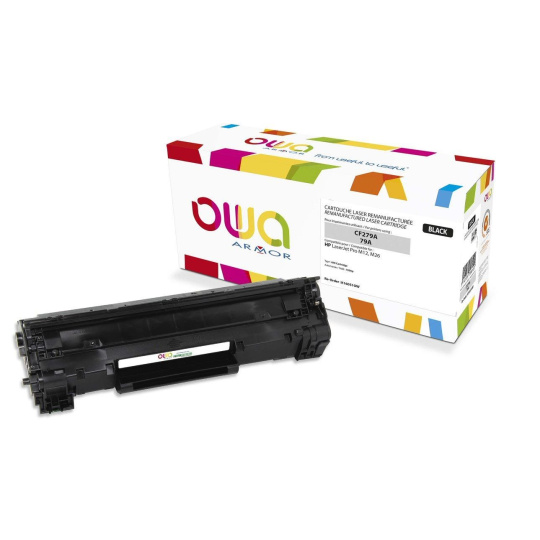 OWA Armor toner pre HP Laserjet Pro M12, M26, 1000 strán, CF279A, čierna/čierna