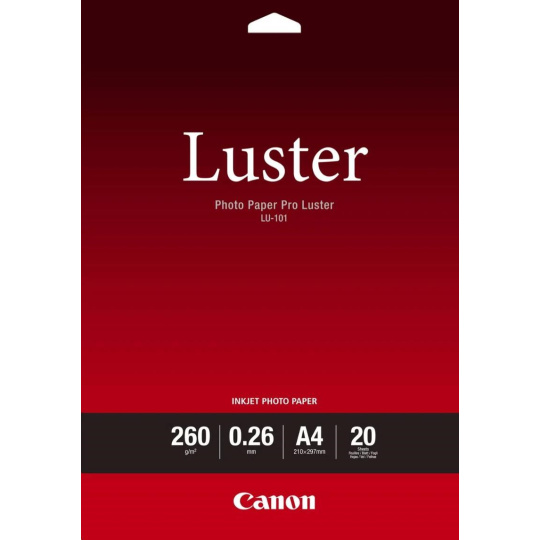 Canon PAPIER LU-101 A4 20 listov