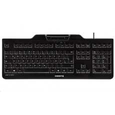 CHERRY klávesnice se čtečkou karet KC 1000 SC/ USB/ ISO 7816 podporované karty/ černá/ CZ layout