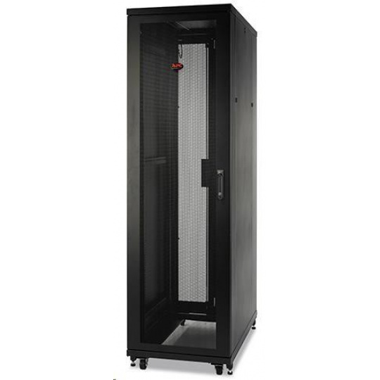 APC NetShelter SV 42U 600mm Wide x 1060mm Deep Enclosure with Sides, Black, Single Rack Unassembled