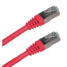 XtendLan patch kábel Cat6A, SFTP, LS0H - 1m, červený